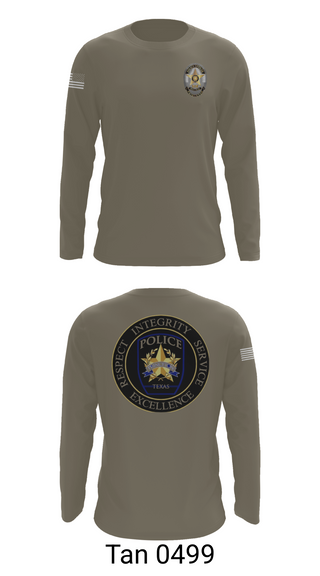 Long Sleeve Performance Shirt, Princeton Police Department, Police, Teamtime, Team time, sublimation, custom sports apparel, team uniforms, spirit wear, spiritwear, sports uniforms, custom shirts, team store, custom team store, fundraiser sports, apparel fundraiser