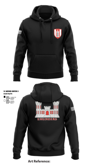 Hoodie, 450th / 485th ACPs, Army, Teamtime, Team time, sublimation, custom sports apparel, team uniforms, spirit wear, spiritwear, sports uniforms, custom shirts, team store, custom team store, fundraiser sports, apparel fundraiser