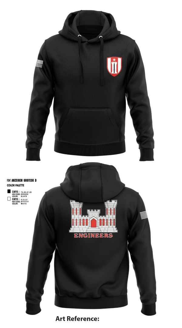 Hoodie, 450th / 485th ACPs, Army, Teamtime, Team time, sublimation, custom sports apparel, team uniforms, spirit wear, spiritwear, sports uniforms, custom shirts, team store, custom team store, fundraiser sports, apparel fundraiser