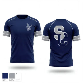 Short Sleeve Performance Shirt, South Central, Men's Basketball, Teamtime, Team time, sublimation, custom sports apparel, team uniforms, spirit wear, spiritwear, sports uniforms, custom shirts, team store, custom team store, fundraiser sports, apparel fundraiser