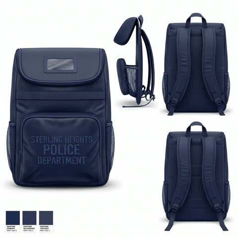 Gear Bag, Sterling Heights Police Department, Police, Teamtime, Team time, sublimation, custom sports apparel, team uniforms, spirit wear, spiritwear, sports uniforms, custom shirts, team store, custom team store, fundraiser sports, apparel fundraiser