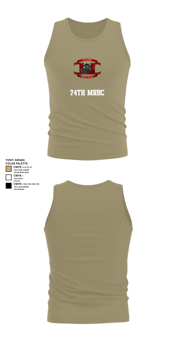 Tank Top, 74th MRBC, , Teamtime, Team time, sublimation, custom sports apparel, team uniforms, spirit wear, spiritwear, sports uniforms, custom shirts, team store, custom team store, fundraiser sports, apparel fundraiser