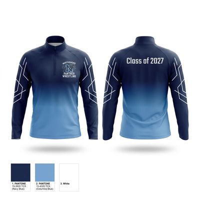 Northshore Panthers 44657053 Quarter Zip Jacket - 1