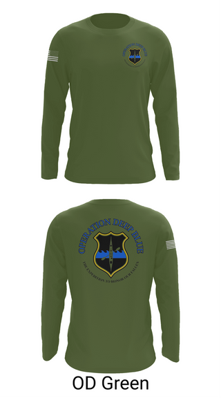 Long Sleeve Performance Shirt, Operation Deep Blue, , Teamtime, Team time, sublimation, custom sports apparel, team uniforms, spirit wear, spiritwear, sports uniforms, custom shirts, team store, custom team store, fundraiser sports, apparel fundraiser