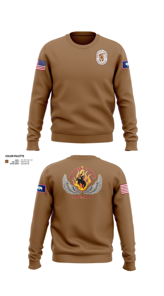 Crew Neck Sweatshirt, Wyoming state helitack, Fire Department, Teamtime, Team time, sublimation, custom sports apparel, team uniforms, spirit wear, spiritwear, sports uniforms, custom shirts, team store, custom team store, fundraiser sports, apparel fundraiser