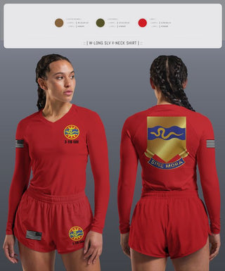 Womens Long Sleeve Vneck Shirt, 3-116 CAV, , Teamtime, Team time, sublimation, custom sports apparel, team uniforms, spirit wear, spiritwear, sports uniforms, custom shirts, team store, custom team store, fundraiser sports, apparel fundraiser