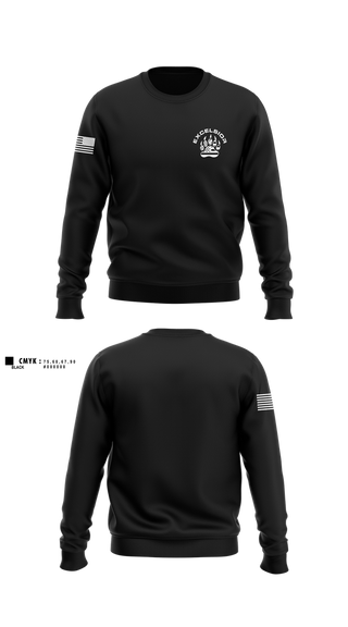 Crew Neck Sweatshirt, Excelsior, , Teamtime, Team time, sublimation, custom sports apparel, team uniforms, spirit wear, spiritwear, sports uniforms, custom shirts, team store, custom team store, fundraiser sports, apparel fundraiser