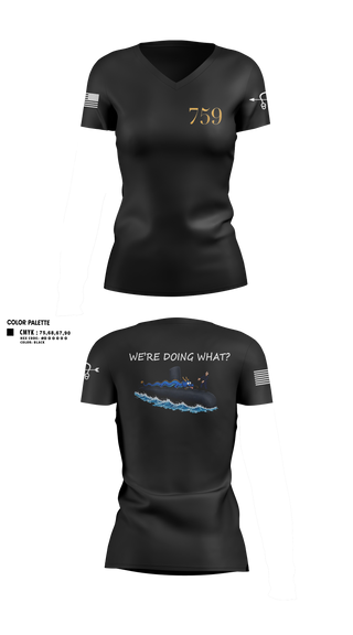 Womens Short Sleeve Vneck Shirt, USS JEFFERSON CITY, , Teamtime, Team time, sublimation, custom sports apparel, team uniforms, spirit wear, spiritwear, sports uniforms, custom shirts, team store, custom team store, fundraiser sports, apparel fundraiser