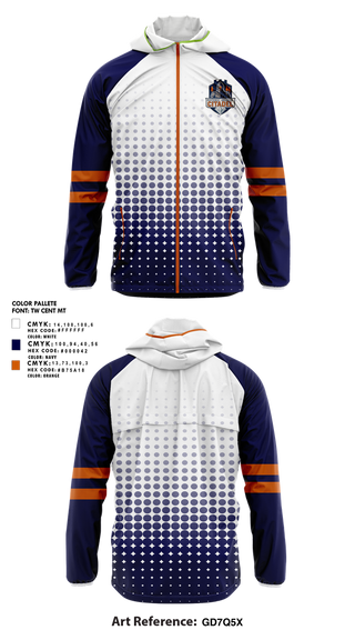 Windbreaker, Northwest Arkansas Citadel, , Teamtime, Team time, sublimation, custom sports apparel, team uniforms, spirit wear, spiritwear, sports uniforms, custom shirts, team store, custom team store, fundraiser sports, apparel fundraiser