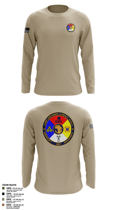 CLDJ N37 93741112 Long Sleeve Performance Shirt 3