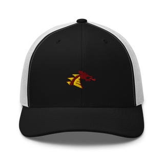 Belle Plaine High School 53594491 Retro Trucker Hat | Yupoong 6606