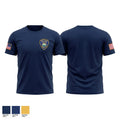 Poteau Police Department 39232679 Old School Cotton Feel Shirt - 1