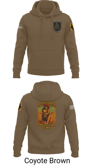 Hoodie, SCC 10th Field Hospital, , Teamtime, Team time, sublimation, custom sports apparel, team uniforms, spirit wear, spiritwear, sports uniforms, custom shirts, team store, custom team store, fundraiser sports, apparel fundraiser