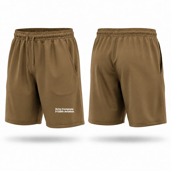 Athletic Shorts With Pockets, Echo Company 3-126th Aviation, National Guard, Teamtime, Team time, sublimation, custom sports apparel, team uniforms, spirit wear, spiritwear, sports uniforms, custom shirts, team store, custom team store, fundraiser sports, apparel fundraiser