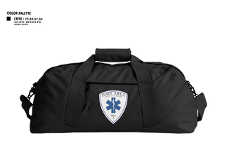 Duffle Bag, PAAS, EMS/EMT, Teamtime, Team time, sublimation, custom sports apparel, team uniforms, spirit wear, spiritwear, sports uniforms, custom shirts, team store, custom team store, fundraiser sports, apparel fundraiser
