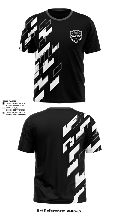 Diamond Athlete 26056519 Short Sleeve Performance Shirt - 1