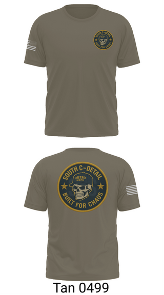 Old School Cotton Feel Shirt, South C Detail, , Teamtime, Team time, sublimation, custom sports apparel, team uniforms, spirit wear, spiritwear, sports uniforms, custom shirts, team store, custom team store, fundraiser sports, apparel fundraiser