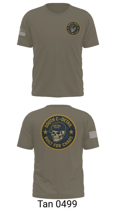 South C Detail 31033185 Old School Cotton Feel Shirt - 67