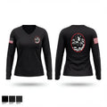 Mission Operations Center 11157730 Women's Long Sleeve V-neck Shirt - 1