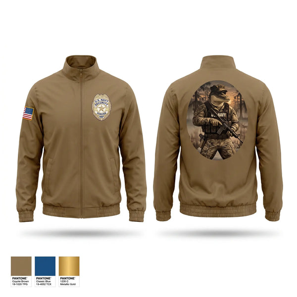 Windbreaker, NSF Security, Navy, Teamtime, Team time, sublimation, custom sports apparel, team uniforms, spirit wear, spiritwear, sports uniforms, custom shirts, team store, custom team store, fundraiser sports, apparel fundraiser