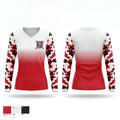 AYSO Region 1398 Arsenal 46301303 Women's Long Sleeve V-neck Shirt - 1