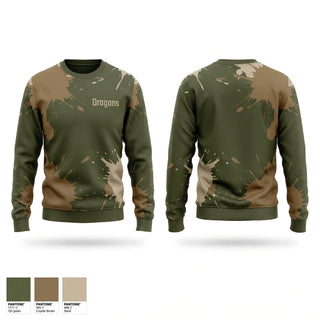 Crew Neck Sweatshirt, Dragons, Men's Soccer, Teamtime, Team time, sublimation, custom sports apparel, team uniforms, spirit wear, spiritwear, sports uniforms, custom shirts, team store, custom team store, fundraiser sports, apparel fundraiser