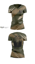 Public Land Bow Hunters Women's Short Sleeve V-neck Shirt - 4