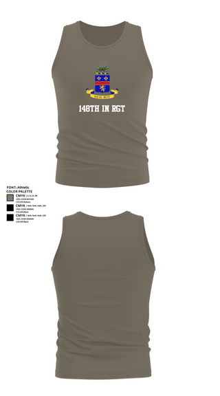 Tank Top, 148th IN RGT, , Teamtime, Team time, sublimation, custom sports apparel, team uniforms, spirit wear, spiritwear, sports uniforms, custom shirts, team store, custom team store, fundraiser sports, apparel fundraiser