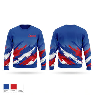 Crew Neck Sweatshirt, Colonels, Men's Basketball, Teamtime, Team time, sublimation, custom sports apparel, team uniforms, spirit wear, spiritwear, sports uniforms, custom shirts, team store, custom team store, fundraiser sports, apparel fundraiser