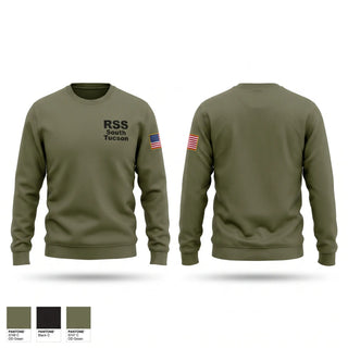 Crew Neck Sweatshirt, RSS South Tucson, Marines, Teamtime, Team time, sublimation, custom sports apparel, team uniforms, spirit wear, spiritwear, sports uniforms, custom shirts, team store, custom team store, fundraiser sports, apparel fundraiser