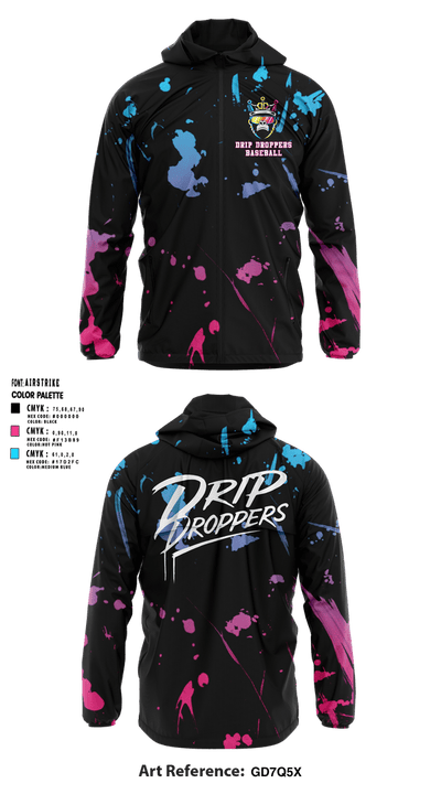 Drip Droppers 47878317 Windbreaker - 1