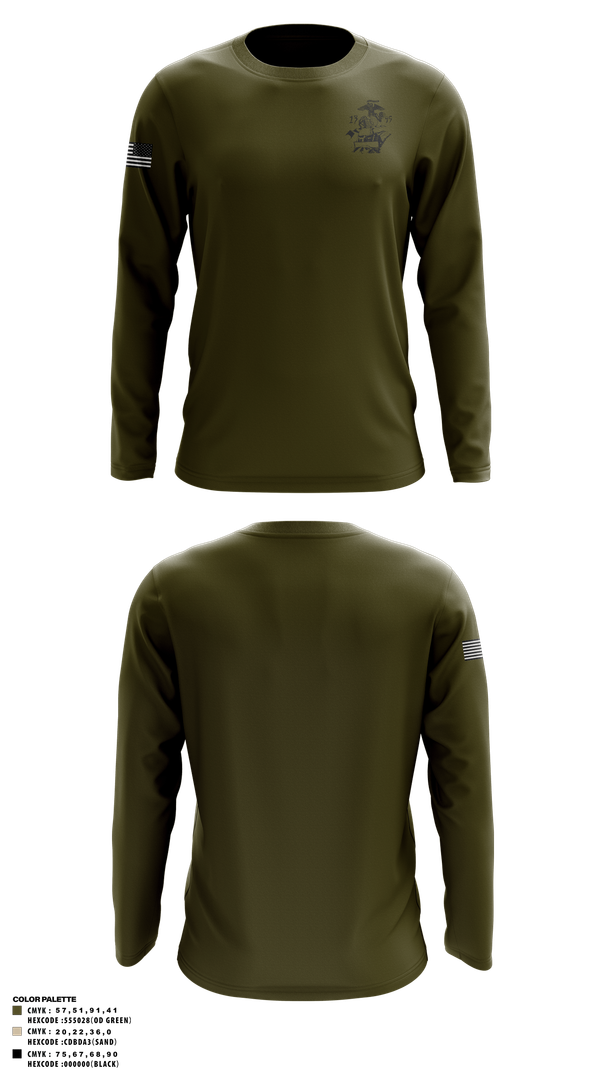 Long Sleeve Performance Shirt, 1345, Marines, Teamtime, Team time, sublimation, custom sports apparel, team uniforms, spirit wear, spiritwear, sports uniforms, custom shirts, team store, custom team store, fundraiser sports, apparel fundraiser