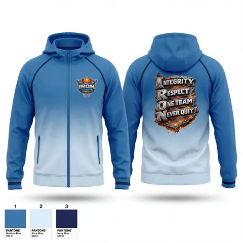 Windbreaker, Iron Hoops, Men's Basketball, Teamtime, Team time, sublimation, custom sports apparel, team uniforms, spirit wear, spiritwear, sports uniforms, custom shirts, team store, custom team store, fundraiser sports, apparel fundraiser