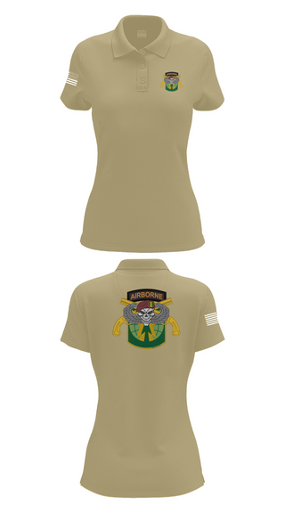 Womens Short Sleeve Performance Polo, 16th Military Police Brigade, , Teamtime, Team time, sublimation, custom sports apparel, team uniforms, spirit wear, spiritwear, sports uniforms, custom shirts, team store, custom team store, fundraiser sports, apparel fundraiser