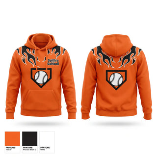 Hoodie, Spitfire Softball, Softball, Teamtime, Team time, sublimation, custom sports apparel, team uniforms, spirit wear, spiritwear, sports uniforms, custom shirts, team store, custom team store, fundraiser sports, apparel fundraiser