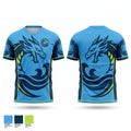 Leviathan Wrestling Academy Soft Poly Tee Cotton Like Feel - 1