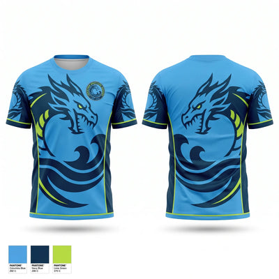 Leviathan Wrestling Academy Soft Poly Tee Cotton Like Feel - 1