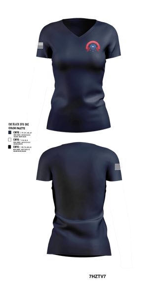 Womens Short Sleeve Vneck Shirt, CenTex Safety Solutions, LLC, Police, Teamtime, Team time, sublimation, custom sports apparel, team uniforms, spirit wear, spiritwear, sports uniforms, custom shirts, team store, custom team store, fundraiser sports, apparel fundraiser