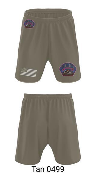 Athletic Shorts With Pockets, Ruidoso Downs Police, Police, Teamtime, Team time, sublimation, custom sports apparel, team uniforms, spirit wear, spiritwear, sports uniforms, custom shirts, team store, custom team store, fundraiser sports, apparel fundraiser