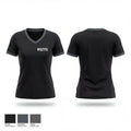 WRFPD 64229331 Women's Short Sleeve V-neck Shirt - 1