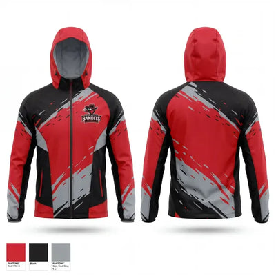 Mississippi Bandits Youth Football and Cheer Team 58655552 Windbreaker - 1