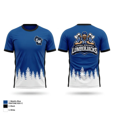 Central Wisconsin lumberjacks Short Sleeve Performance Shirt - 1