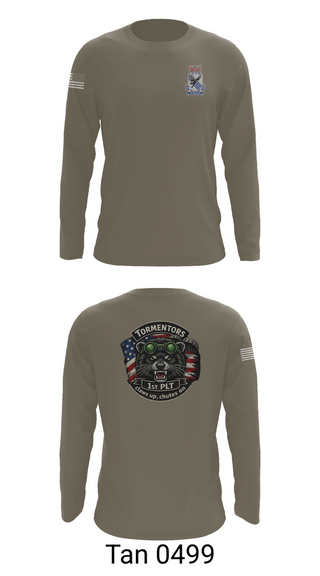 Long Sleeve Performance Shirt, A CO 2-505, Army, Teamtime, Team time, sublimation, custom sports apparel, team uniforms, spirit wear, spiritwear, sports uniforms, custom shirts, team store, custom team store, fundraiser sports, apparel fundraiser