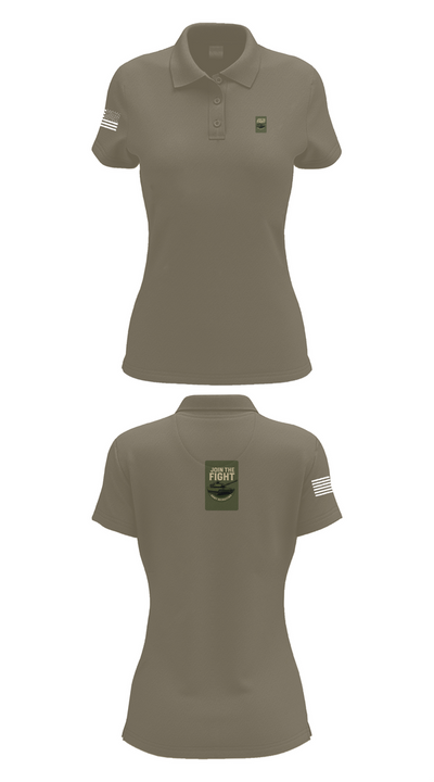 Army Recruiting 10395648 Women's Short Sleeve Performance Polo  - 75
