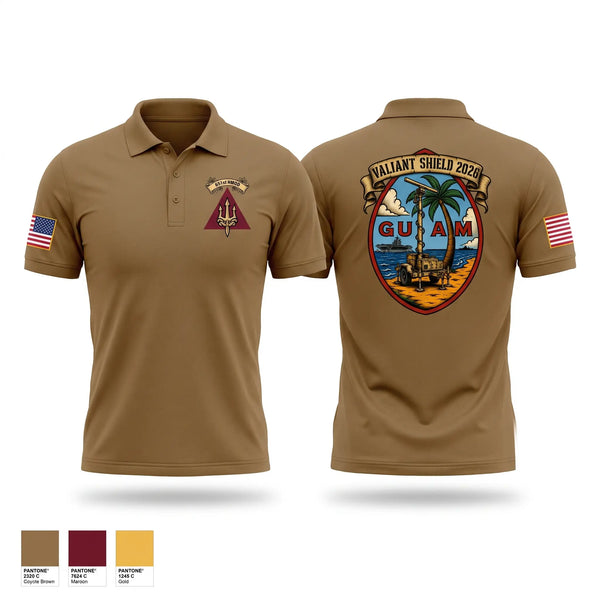 Short Sleeve Performance Polo, 651st HMOD, Army, Teamtime, Team time, sublimation, custom sports apparel, team uniforms, spirit wear, spiritwear, sports uniforms, custom shirts, team store, custom team store, fundraiser sports, apparel fundraiser