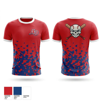 Amador Outlaws Short Sleeve Performance Shirt - 1