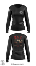 Lander rural fire 46360140 Women's Long Sleeve V-neck Shirt - 7