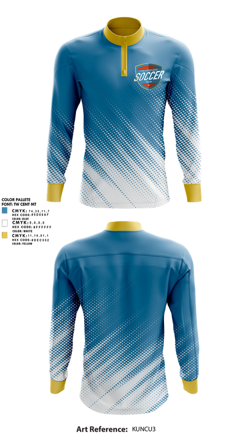 Quarter Zip Jacket, Des Moines Congolese Soccer Team, Men's Soccer, Teamtime, Team time, sublimation, custom sports apparel, team uniforms, spirit wear, spiritwear, sports uniforms, custom shirts, team store, custom team store, fundraiser sports, apparel fundraiser