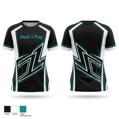 Mach 1 Prep Soft Poly Tee Cotton Like Feel - 1