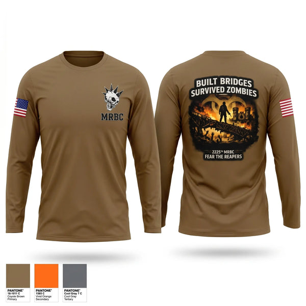 Long Sleeve Performance Shirt, 2225th MRBC, National Guard, Teamtime, Team time, sublimation, custom sports apparel, team uniforms, spirit wear, spiritwear, sports uniforms, custom shirts, team store, custom team store, fundraiser sports, apparel fundraiser
